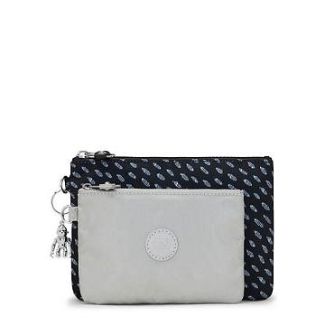 Kipling Duo Pouch Printed 2-in-One Pouches Väska Grå | SE 1096ZU